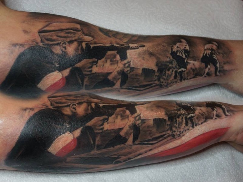 2 Weltkrieg Tattoo