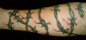 Barbed  Wire Tattoos