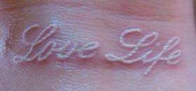 White Ink Tattoos