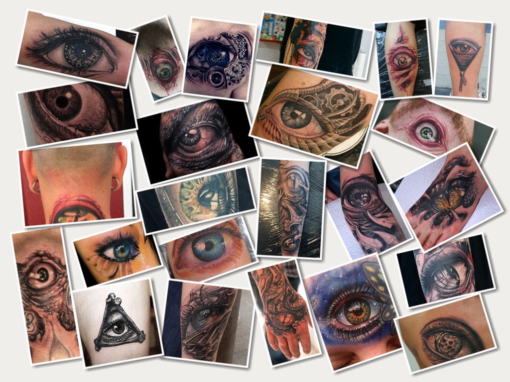 beautiful eye tattoos images