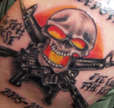 USA army tattoo