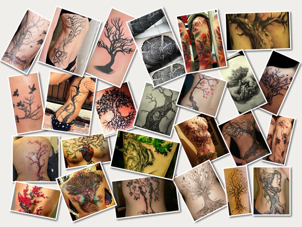 tree tattoos images