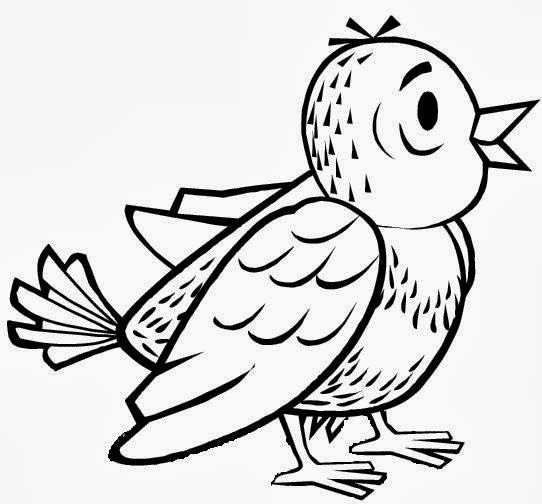Amuse cartoon outline sparrow tattoo design