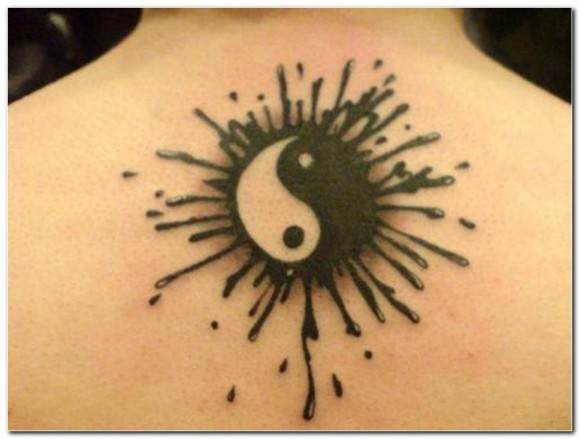 Chinese yin yang symbol of balance