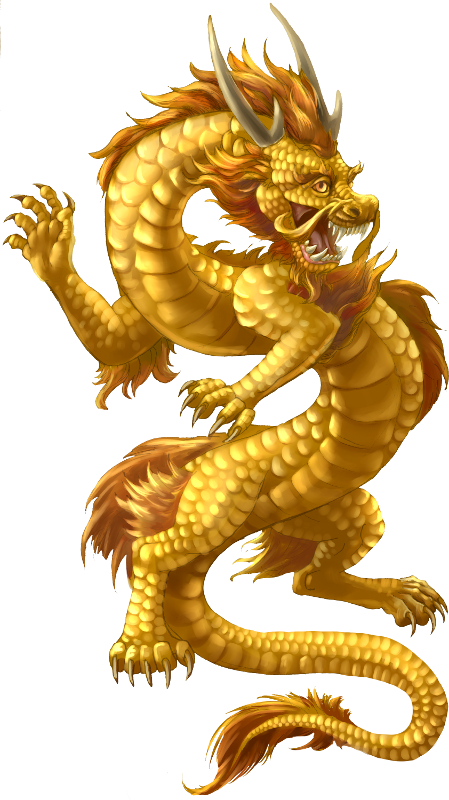 Gorgeous_yellow_japanese_standing_dragon