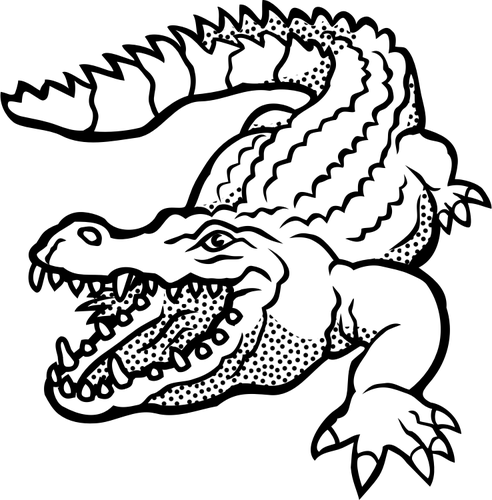 Pretty colorless rawling reptile tattoo design