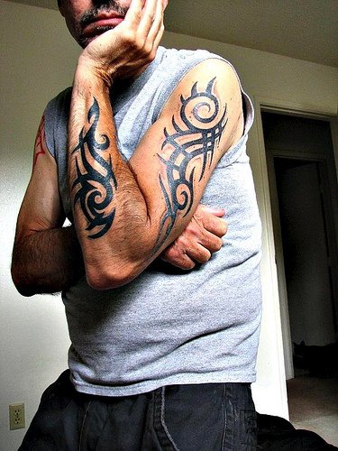 Tattoo am  Arm  von Krause