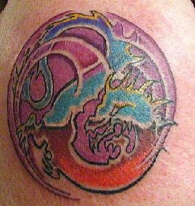 Mortal combat dragon tattoo