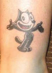 Felix le chat le tatouage