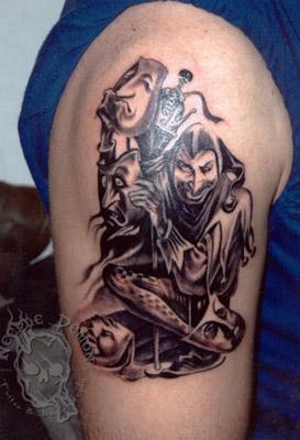 Motley Fool Band Schulter Tattoo