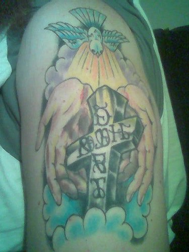 Heiliger Geist denkwürdiges Tattoo