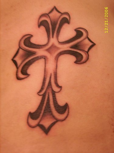 croce araldico tatuaggio