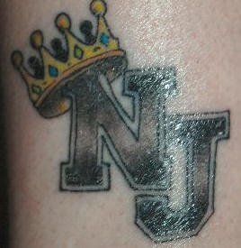 New Jersey König Tattoo