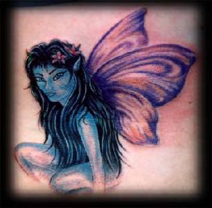 Tatuaje de hada de Pandora