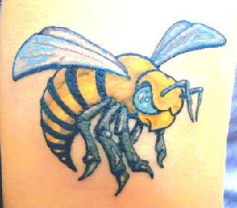 Hornet bug tattoo