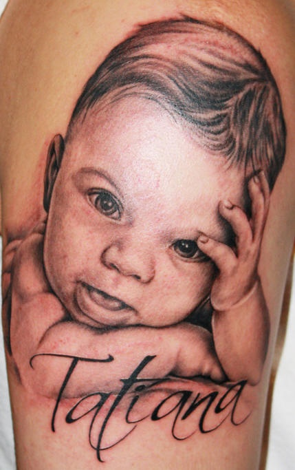 Le tatouage de petit enfant Tatiana