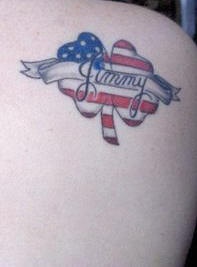 Jimmy trifoglio americano tatuaggio