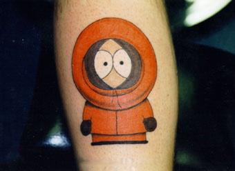 Southpark Kenny tatouage