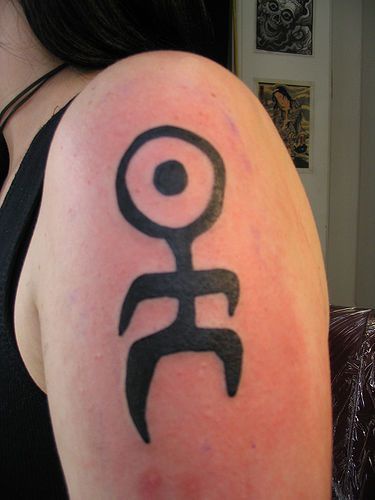Einstürzende Neubauten logo tattoo