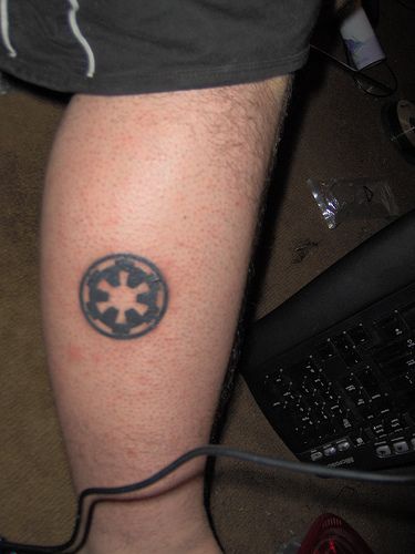 Star wars empire symbol tattoo
