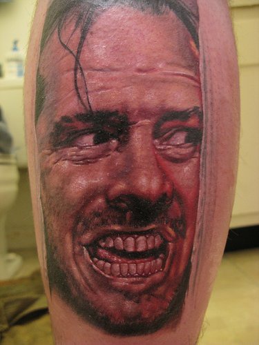 Here&quots johnny face tattoo