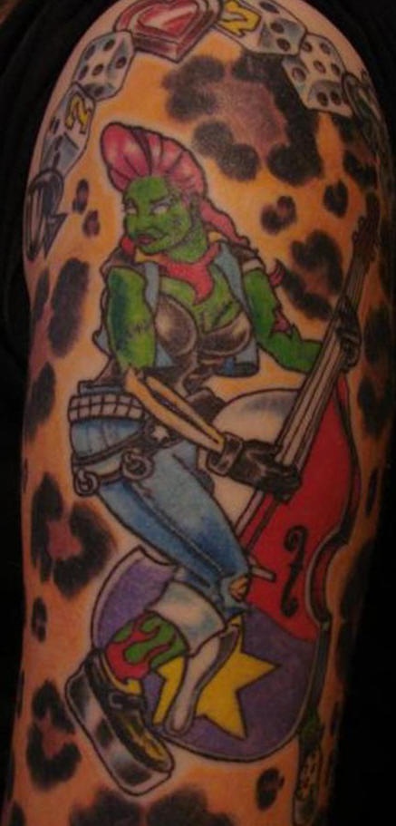 Zombie-Band Tattoo