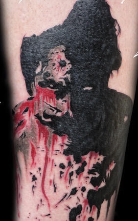 Zombie tattoo art