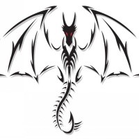 Nice black-and-grey celtic dragon tattoo design - Tattooimages.biz