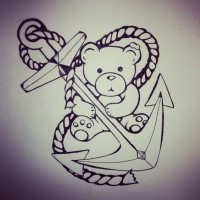 Teddy Bear Tattoo Designs Tattooimages Biz