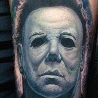 Awesome michael myers horror tattoo