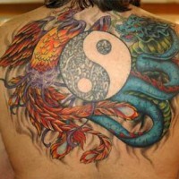 Cool yin yang tattoos