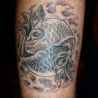 Koi fish tattoo by fpista