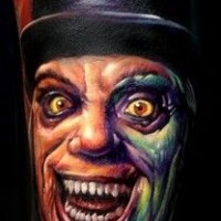 Nightmare horror tattoo by paul acker