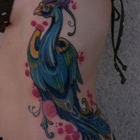Peacock tattoo designs