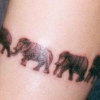 Elephant fleet tattoo
