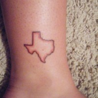 Sign ankle band tattoo
