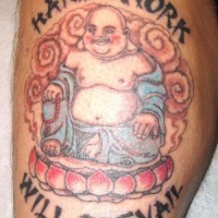 Buddha in New York Tattoo