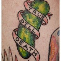 la vera fino alla morte cetriolo tatuaggio