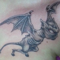 tatuaje de demonio diablillo