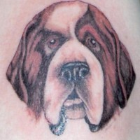 Beethoven dog tattoo