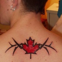 Canada symbol tribal tattoo