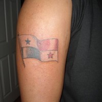 Flag tattoo