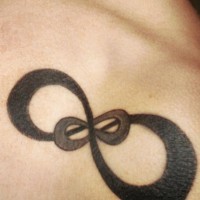 Hard Infinity symbol tattoo