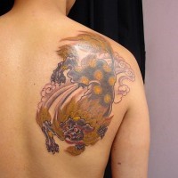 cielo bestia giapponese tatuaggio