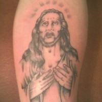 Jesus the merciful tattoo