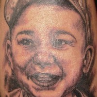 Kid tattoo from photo