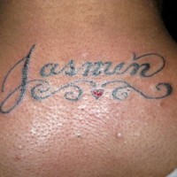 Liebe zu Jasmin Tattoo