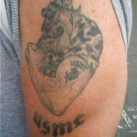 Usmc verärgerte Bulldogge Tattoo