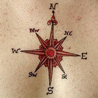 Red mariners card tattoo