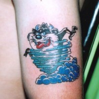 Tatuaje Demonio de Tasmania
